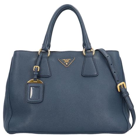 prada saffiano navy blue